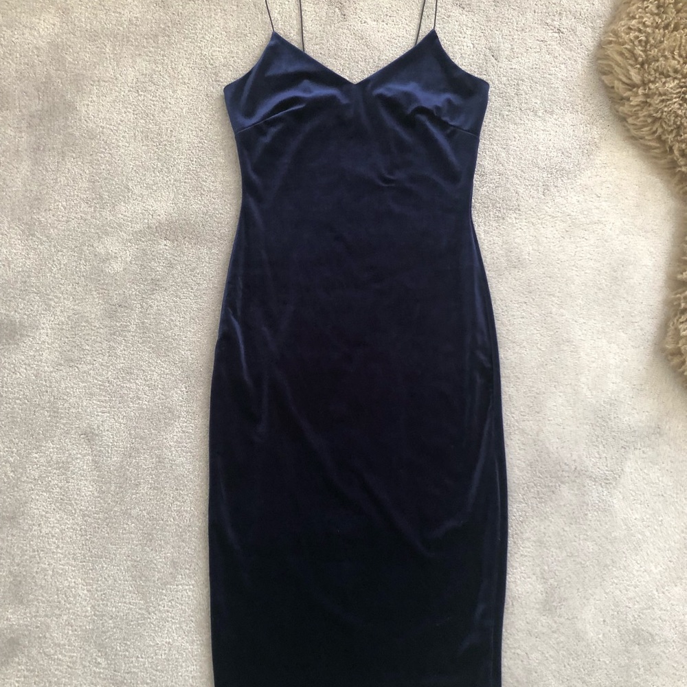 Midnight blue dress